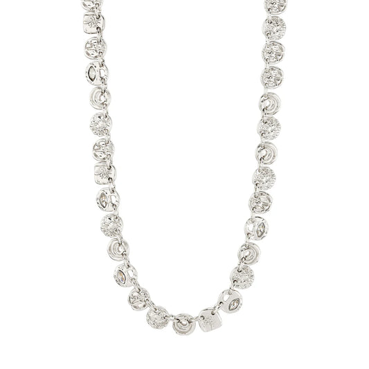 FIRE COLLIER PIÈCES & CRISTAUX RECYCLÉ