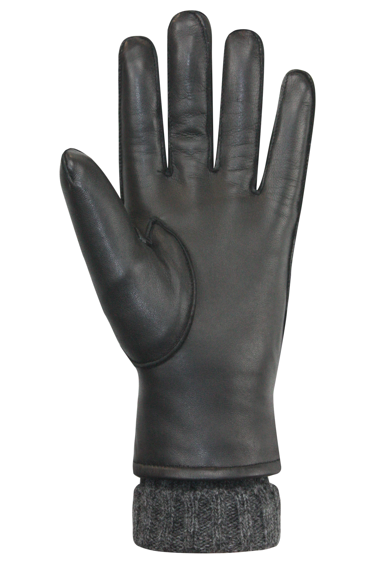 GANTS ASHLEY - Noir et gris