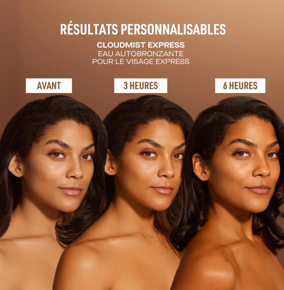 CLOUDMIST EXPRESS - EAU AUTOBRONZANTE POUR LE VISAGE