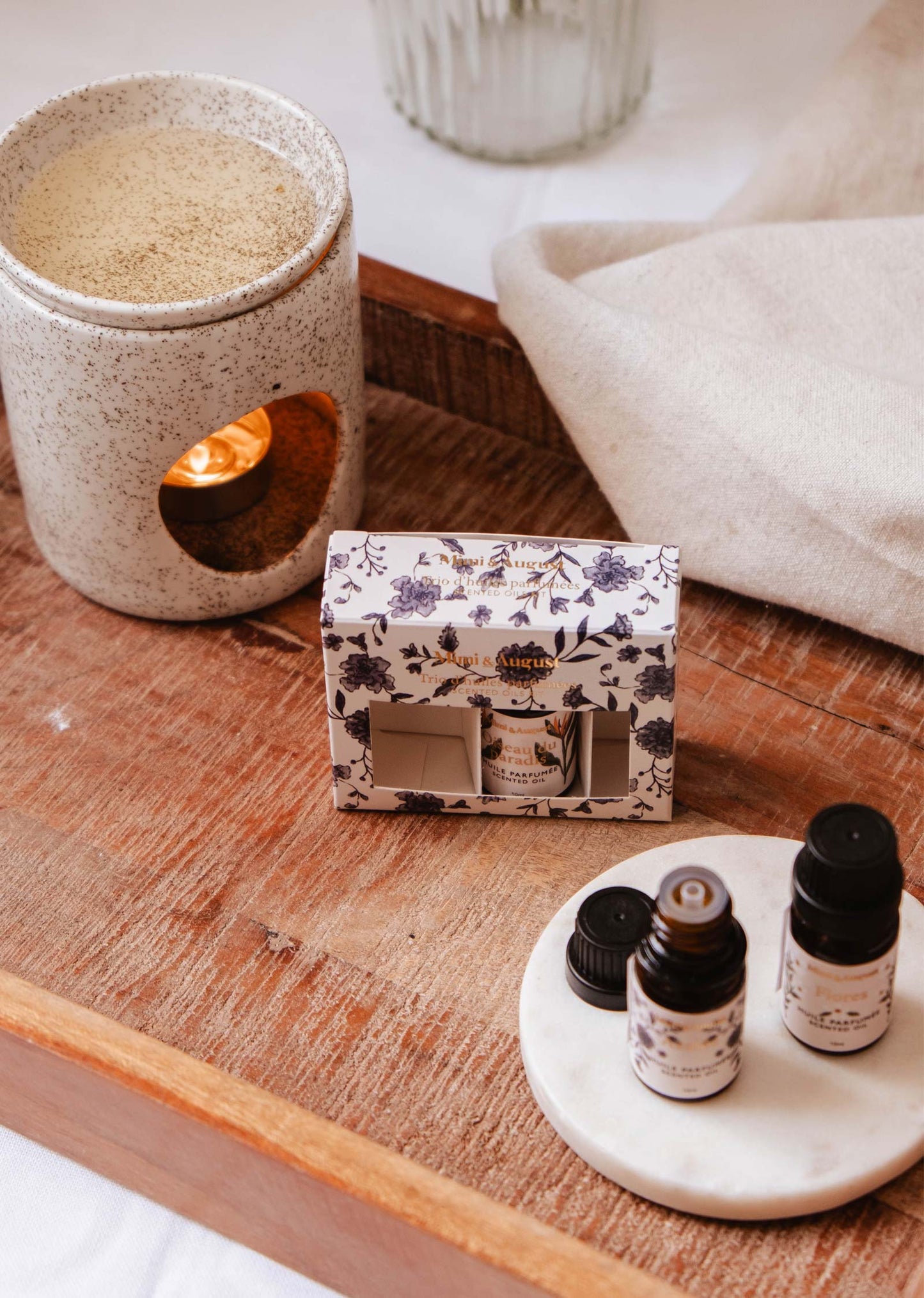 COFFRET - TRIO D'HUILES PARFUMÉES JARDIN SECRET