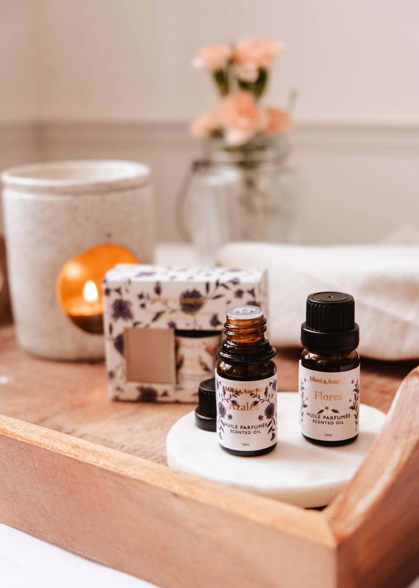 COFFRET - TRIO D'HUILES PARFUMÉES JARDIN SECRET