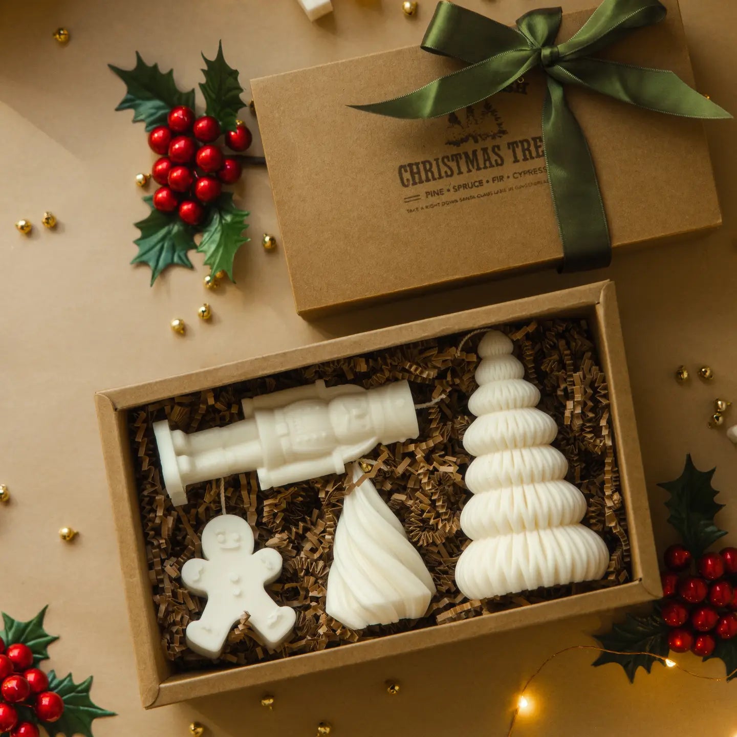 BOÎTE DE BOUGIES - Vert