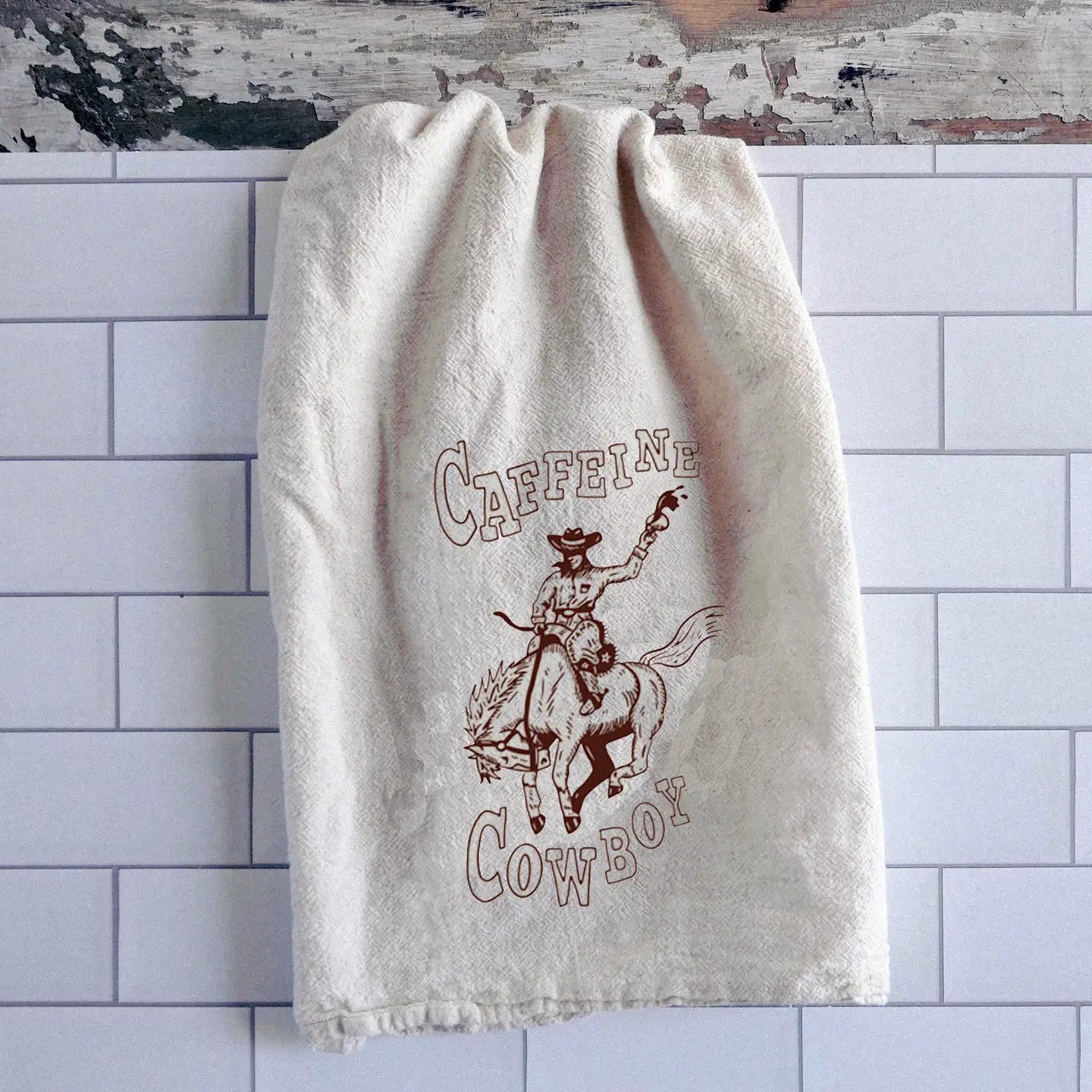 LINGE À VAISSELLE - Cowboy