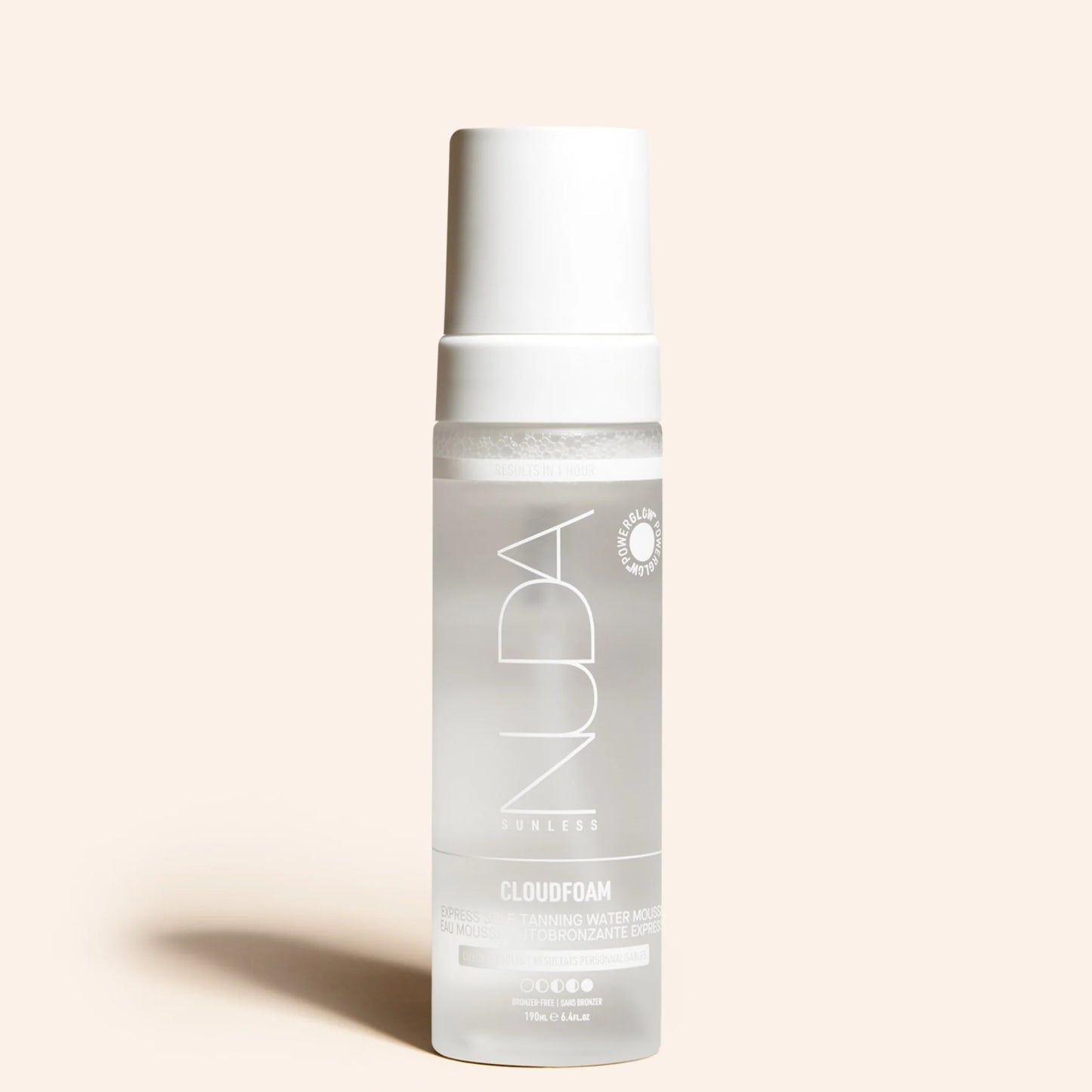 CLOUDFOAM Eau mousse autobronzante express Nuda