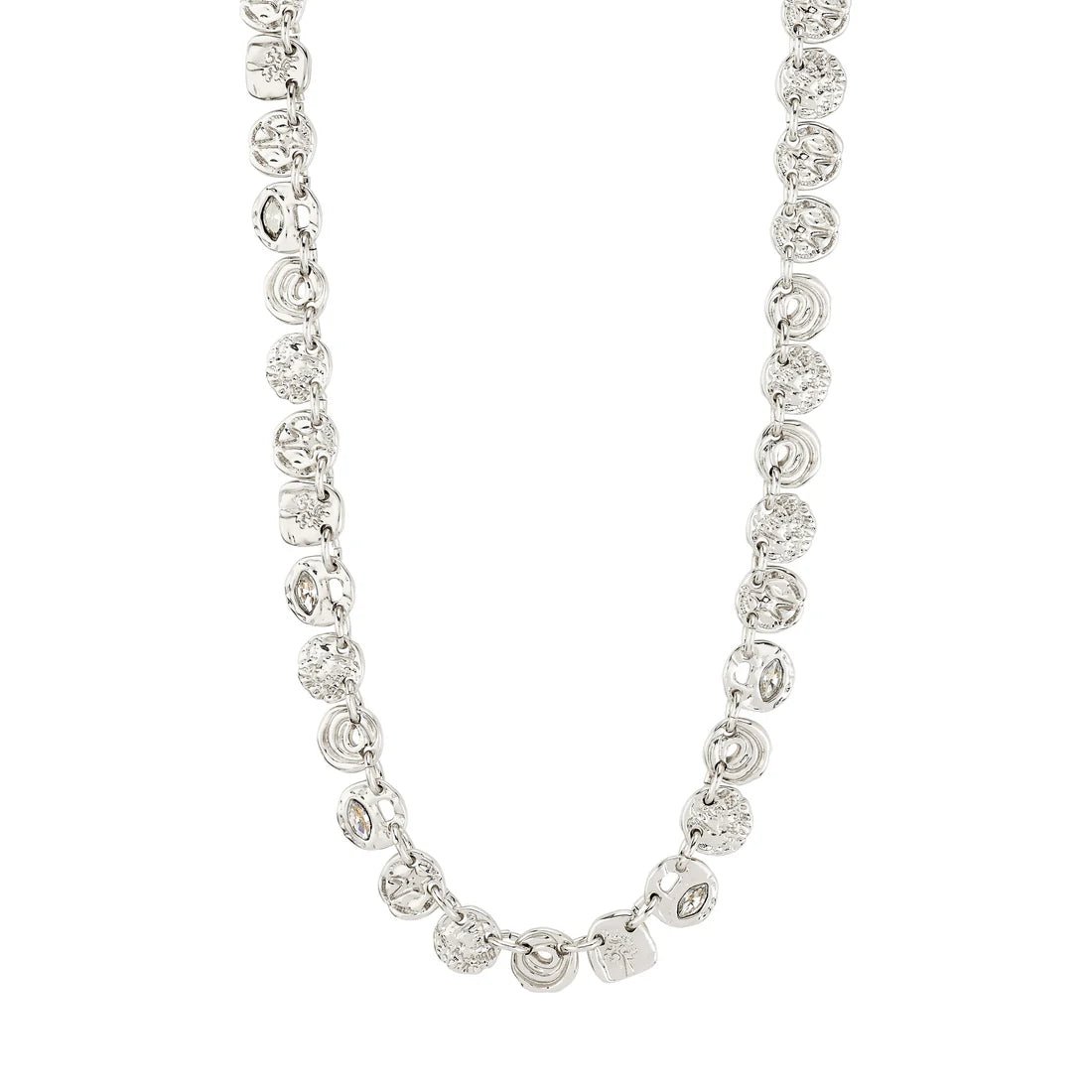 FIRE COLLIER PIÈCES & CRISTAUX RECYCLÉ