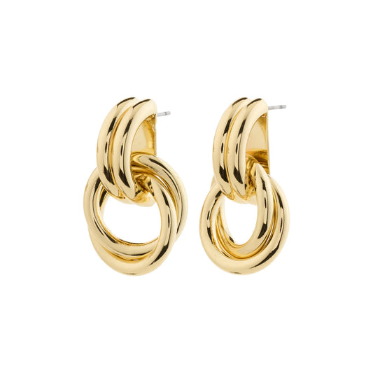 AGNI BOUCLES D'OREILLES NOEUD RECYCLÉES