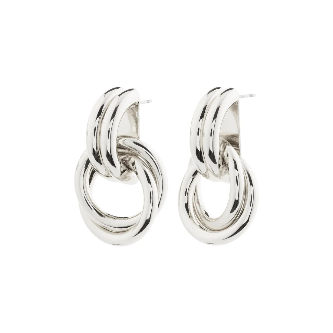 AGNI BOUCLES D'OREILLES NOEUD RECYCLÉES