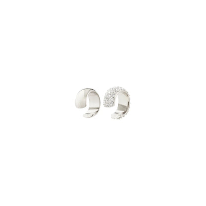 HUDSYN BAGUES D'OREILLES CRISTAUX 2-EN-1 RECYCLÉE