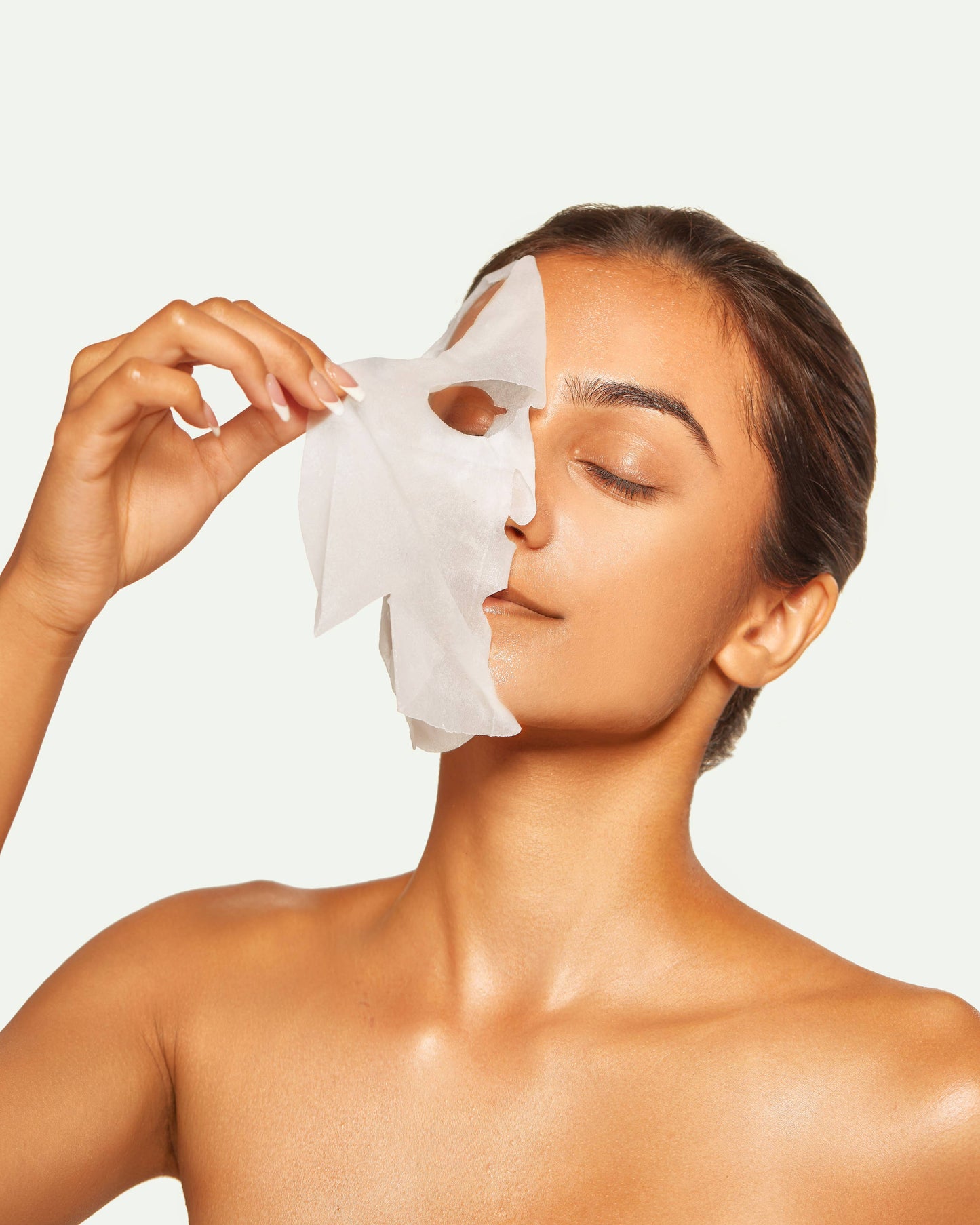 MASQUE EN FEUILLE - Lait d'amande & matcha