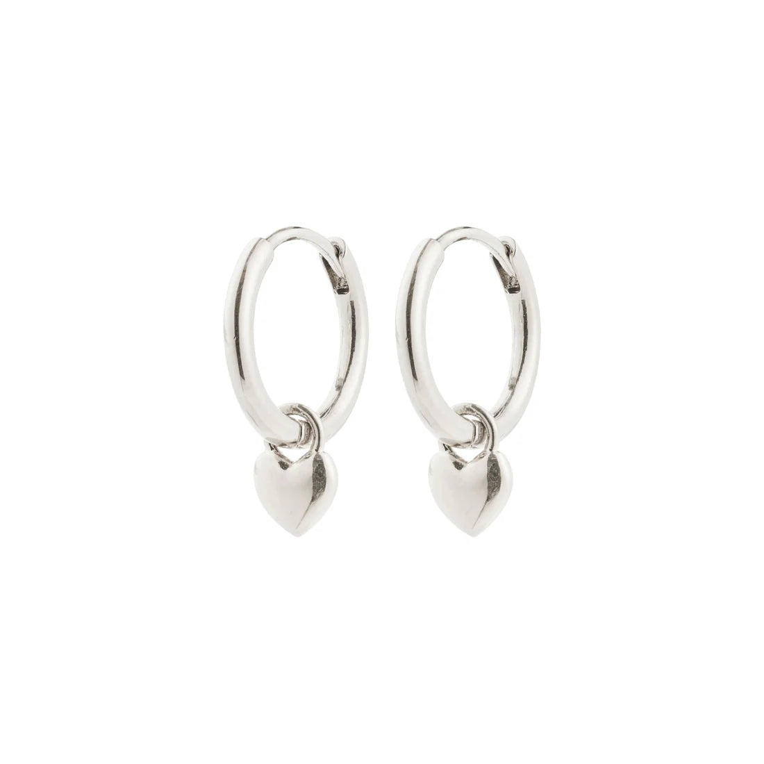 ALAIA BOUCLES D’OREILLES PENDENTIF CŒUR RECYCLÉES