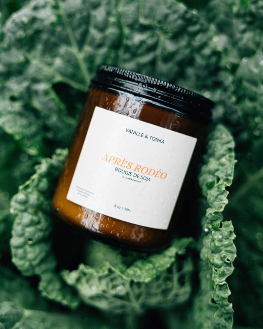 BOUGIE CIRE DE SOYA - Collection Après Rodéo