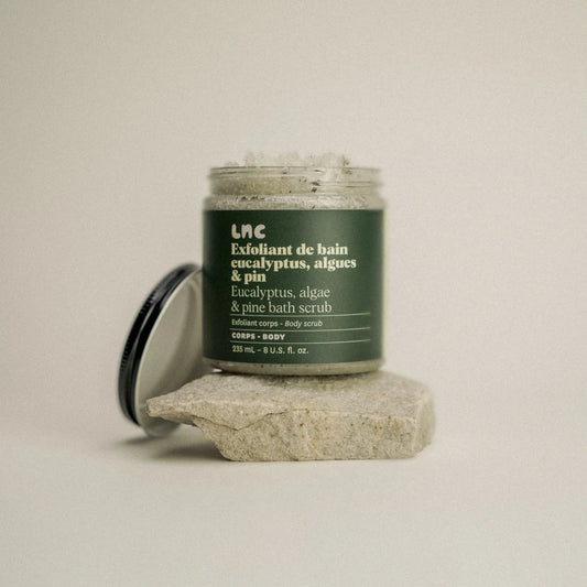 EXFOLIANT DE BAIN - Eucalyptus, algues & pin