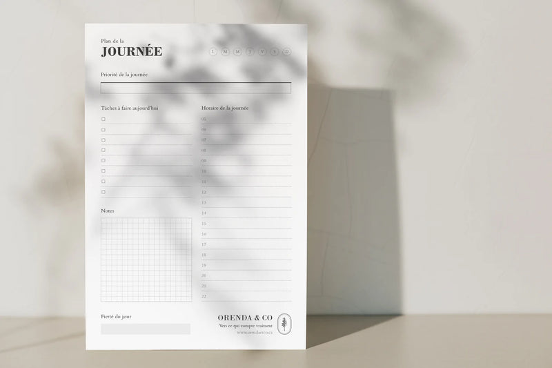 BLOC NOTES ORENDA & CO